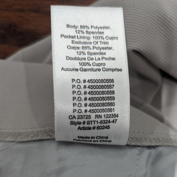 Aritizia Babaton Cohen Pant - grey - sz 0 - Picture 4 of 10